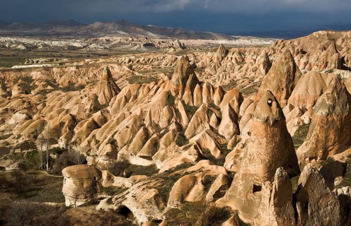 Erosion landscape