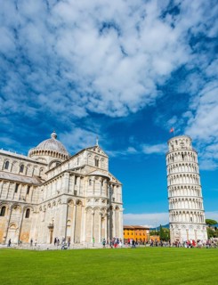 The Leaning Tower of Pisa and Pisa Cathedral