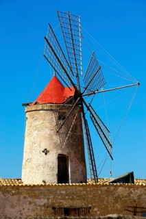 Ettore e Infersa salt mill and windmill