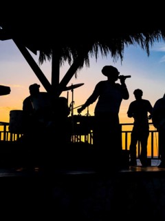 Soul singer and band at Rick's Cafe