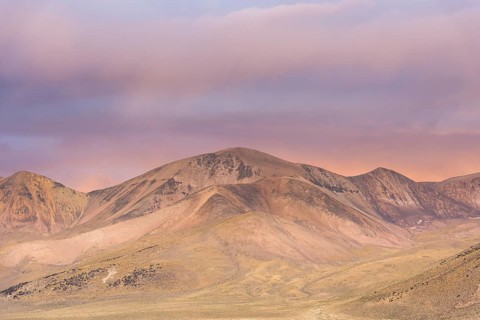 Mountains in the evening light