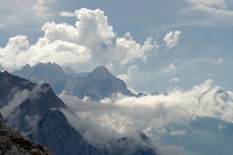 View from the Karwendelbahn