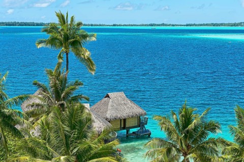 Overwater bungalow