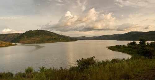 Evening mood at Lake Bunyonyi