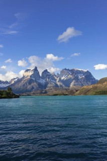 Lago Pehoe Lake and Paine Grande Massif