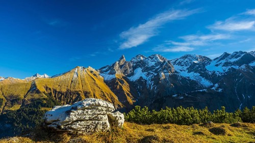 Panorama from Gugger See