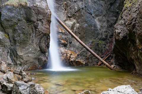 Lainbach Waterfall