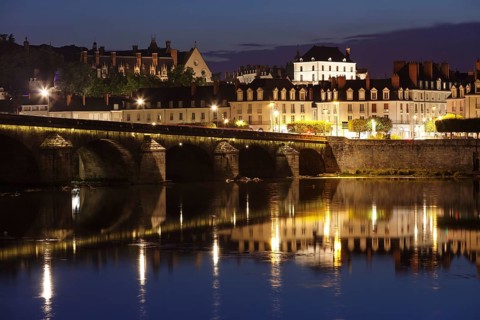 Loire bridge Pont Jacques Gabriel