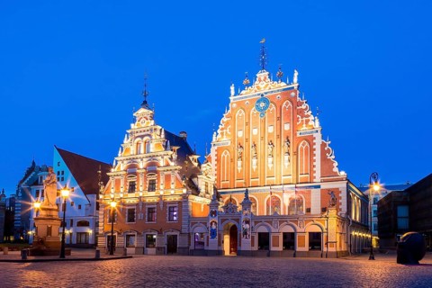 House of the Blackheads in Town Hall Square