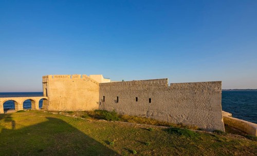 The ancient Castello Maniace castle