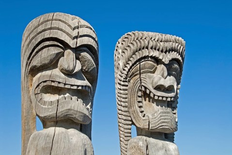 Tiki totems