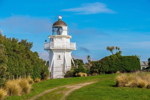 Katiki Point Lighthouse at Katiki Point