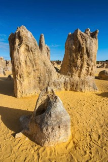 The Pinnacles limestone formations
