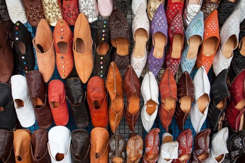 Typical Tunisian shoes