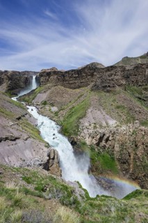 Rainbow at the waterfalls Saltos de Arco Iris