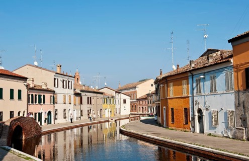 Houses on the canal