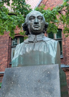 Monument to Johann Gottfried Herder at the Cathedral