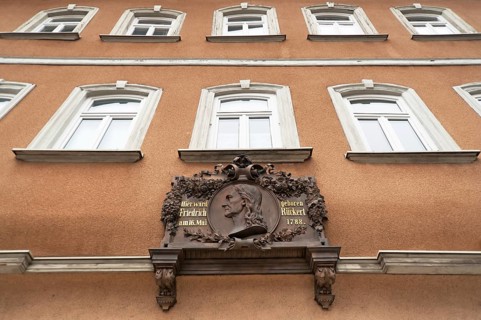 Plaque for Friedrich Ruckert
