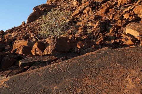 Rock drawings