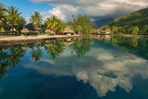 Overwater bungalows
