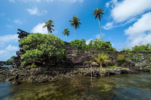 Ruins of the ancient city Nan Madol