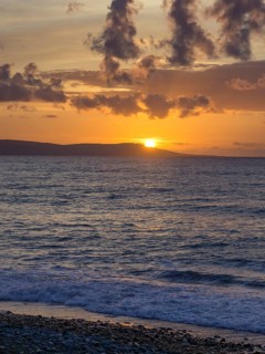 Sunset at the beach