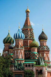 St. BasilÂ´s cathedral on the red square