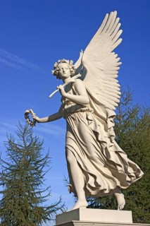 Floating Victoria sculpture