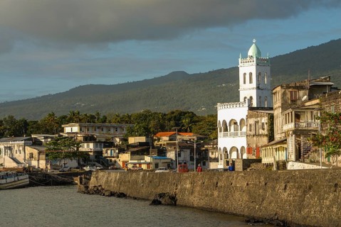 The old harbour of Moroni