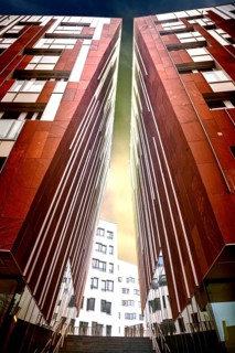 Houses in the HafenCity