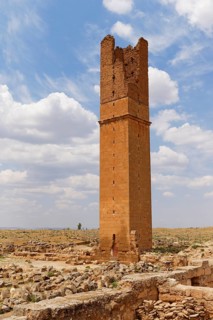 Ruins of the minaret of the Grand Mosque or Ulu Camii