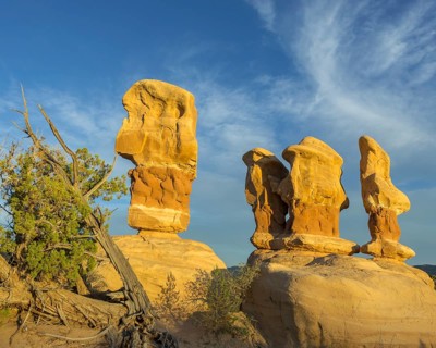 Rock formations in Devil's Garden