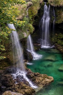 Waterfall at the Traunfall