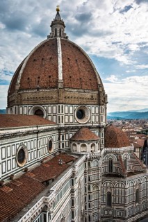 Cathedral of Santa Maria del Fiore with the dome