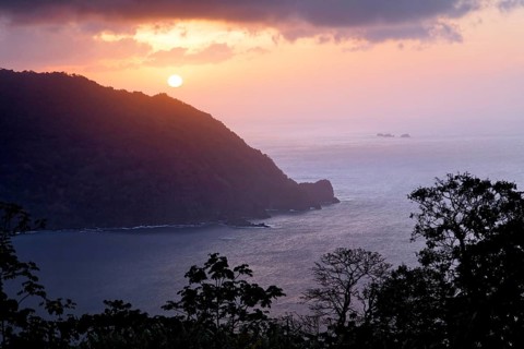 Sunset at Flagstaff Hill lookout