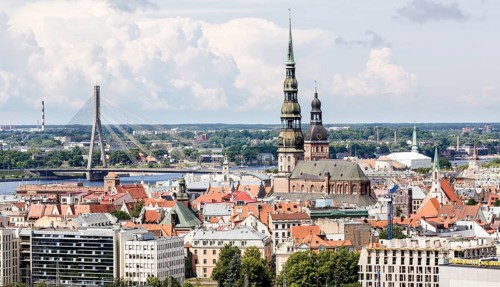 Historic centre with St. Peter's Church