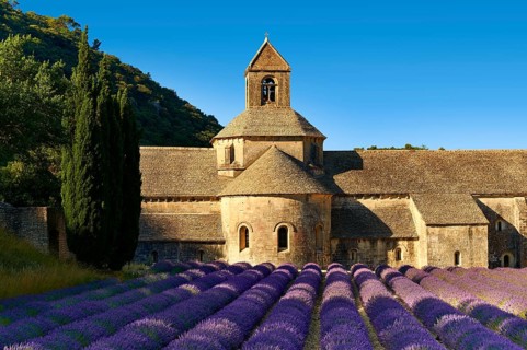 The Romanesque Cistercian Abbey of Notre Dame of Senanque