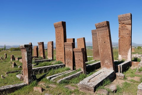 Seljuk cemetery or Selcuklu Mezarligi