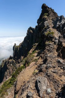 Trail from the Pousada do Arieiro to Pico Ruivo
