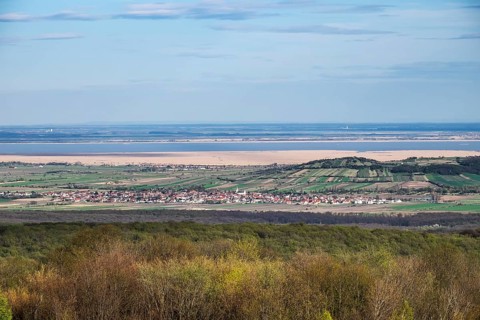Lake Neusiedl and Schutzen am Gebirge