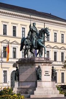 Equestrian statue of King Ludwig I