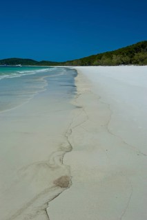 Whitehaven beach in the Whitsunday Islands
