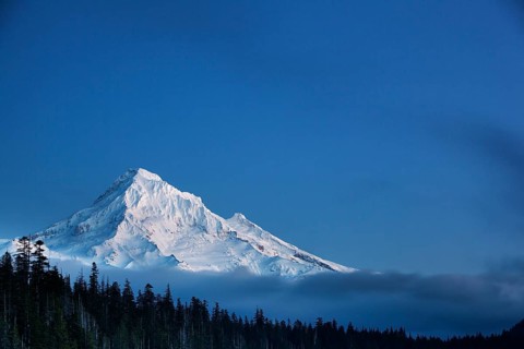 Lost Lake with Mount Hood