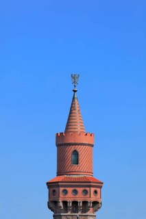 Tower of Oberbaumbrucke bridge