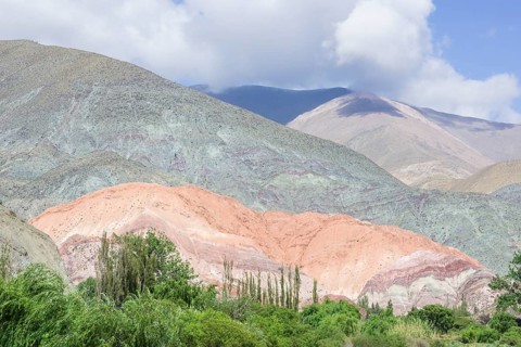 Cerro de los Siete Colores or Hill of Seven Colors