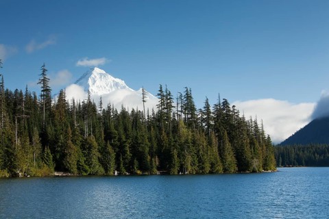 Lost Lake with Mount Hood