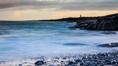 Lighthouse by the coast
