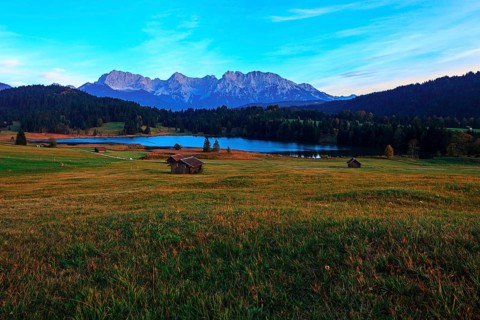 Lake Geroldsee or Wagenbruchsee