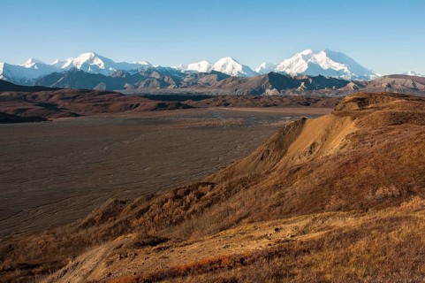 Alaska Range with Mount McKinley