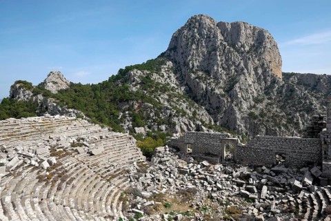 Ruins of the amphitheatre